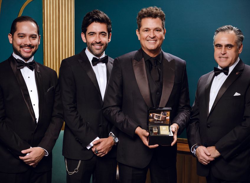 Bulova celebra a Carlos Vives como Persona del Ao en los Latin Grammys