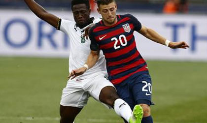 Estados Unidos gan amistoso contra Ghana