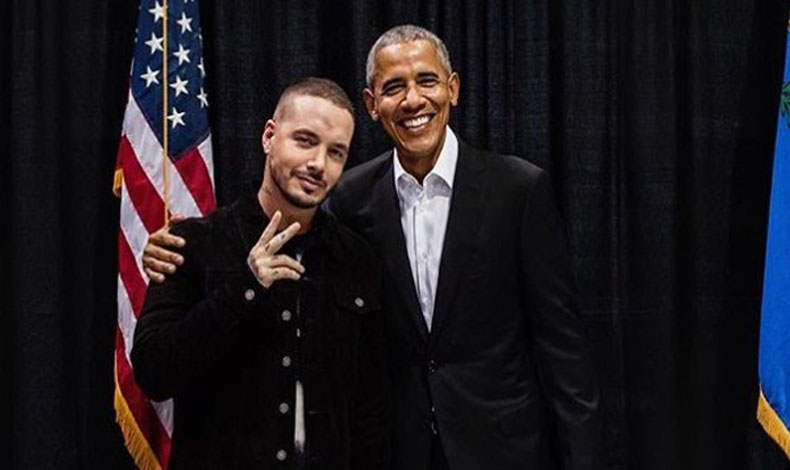J Balvin y Obama sostuvieron encuentro