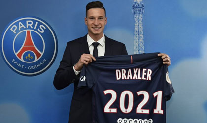 Julian Draxler es oficialmente del PSG