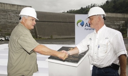 Martinelli y AES inauguran nueva Central Hidroelectrica en Panam