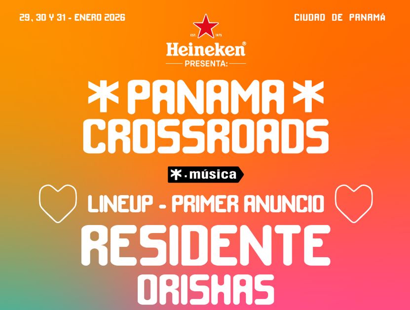Residente, Orishas y Seor Loop encabezan el cartel musical del Festival Panam CrossRoads 2026