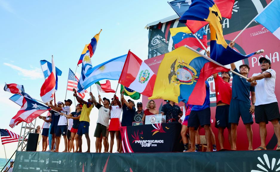 Panam� brilla en los Panamericanos de Surf 2026 en Playa Venao