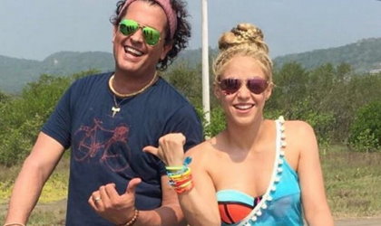 Shakira y Carlos Vives graban en barranquilla video de 