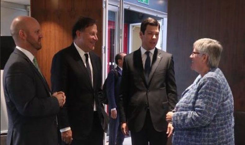 Presidente visita a la primera ministra del Reino Unido Theresa May