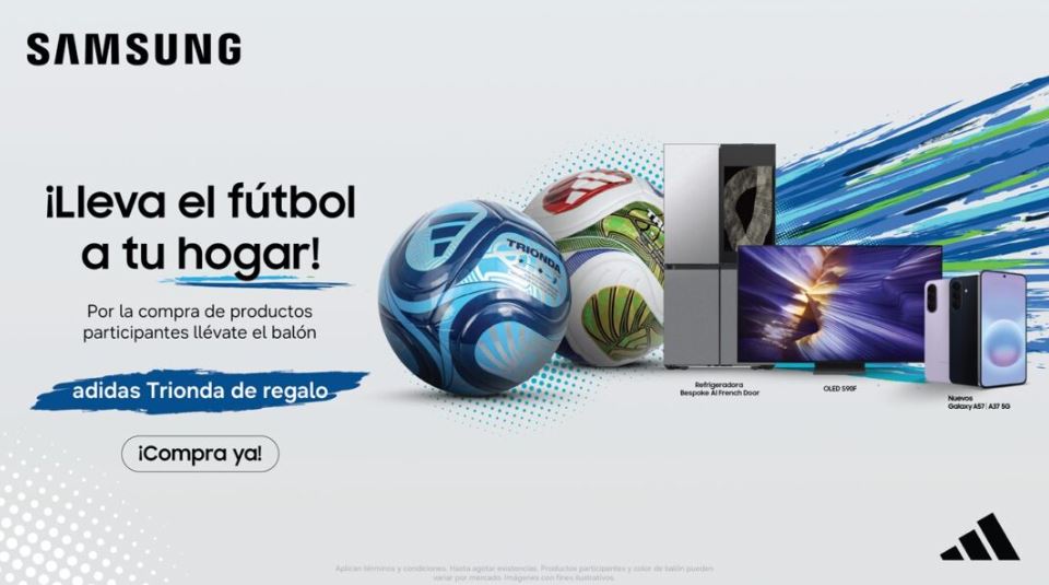 Dos l�deres se unen para crear la mejor experiencia del f�tbol: Samsung y adidas anuncian alianza estrat�gica en la regi�n