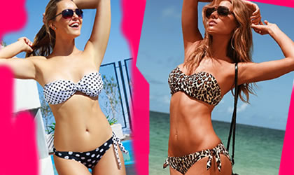 Estilo Bandeaux el vestido de bao ms Chic este verano