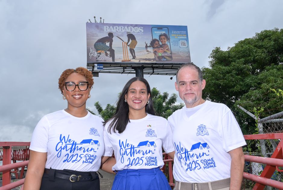Barbados Presenta Campaa de Vallas Publicitarias en Coln, Panam