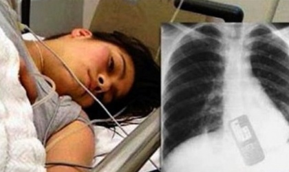 Se traga celular para que el Novio no leyera sus Mensajes