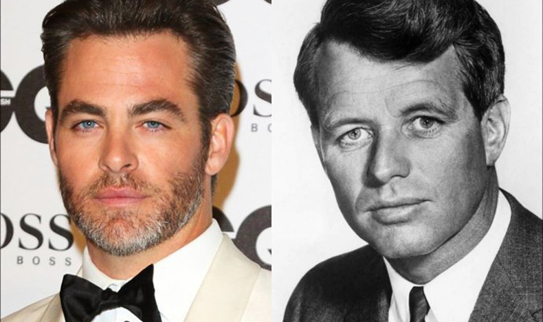 Chris Pine ser Robert F. Kennedy en la pantalla chica
