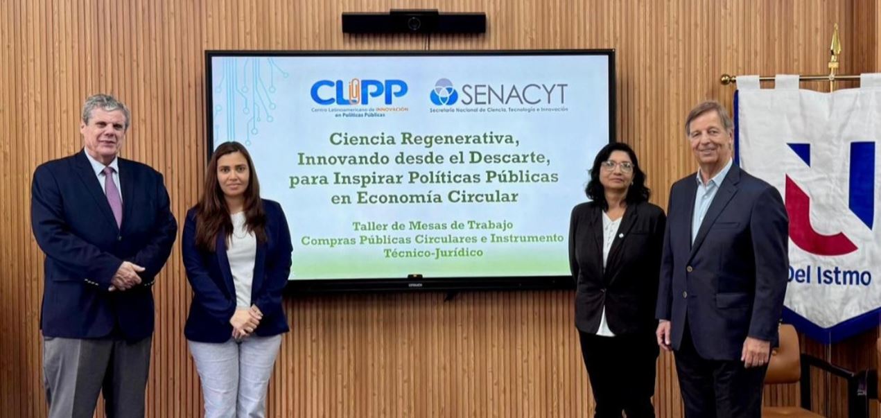 Panam� impulsa la econom�a circular: CLIPP y SENACYT inician proyecto cient�fico de tres a�os para inspirar nuevas pol�ticas p�blicas