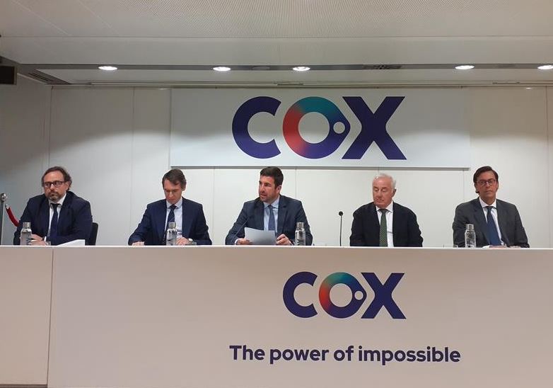 Cox asegura financiamiento por US$2,650 millones para adquirir Iberdrola M�xico