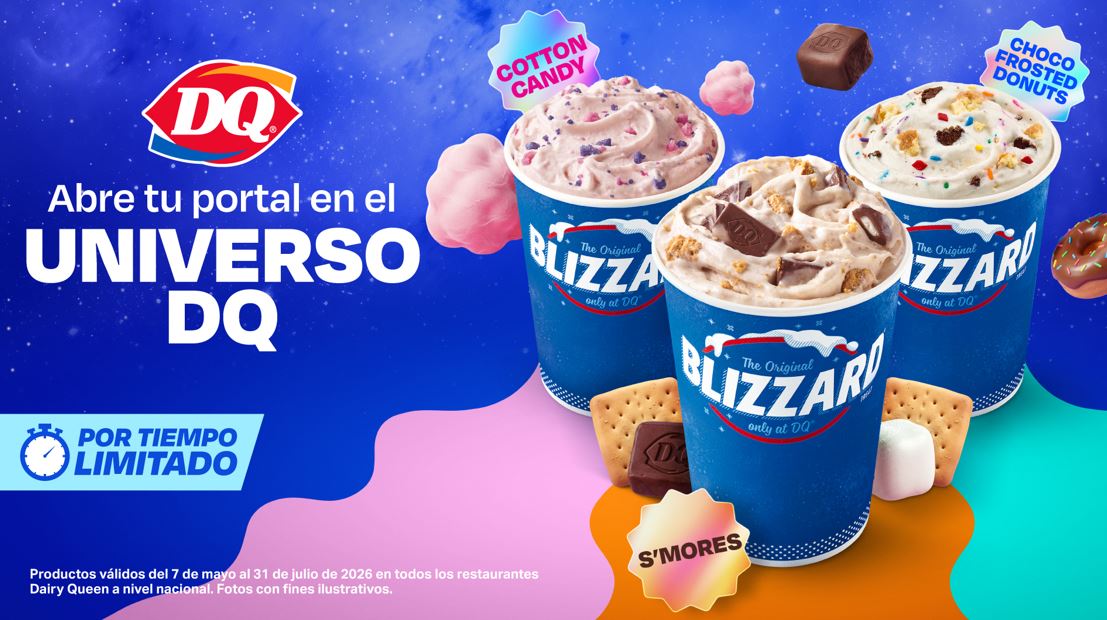 Dairy Queen eleva la experiencia del Blizzard con el lanzamiento de UNIVERSO DQ