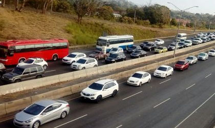 Se han desplazado 65.233 vehculos hacia el interior del pas