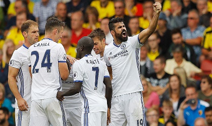 Diego Costa evita un descalabro del Chelsea