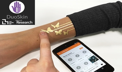 DuoSkin la Interfaz conectada a tu piel