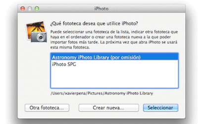 Traslada la biblioteca de iPhoto a un Disco Duro Externo