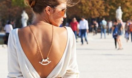 Luce el escote en la espalda el ms Chic del momento