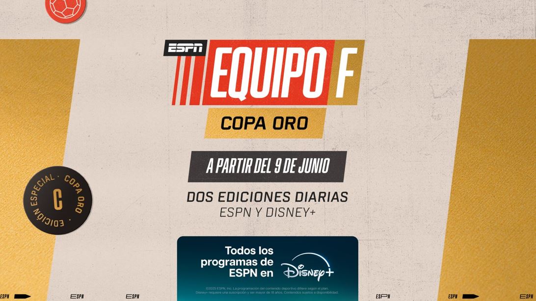ESPN trae a Disney+ toda la adrenalina de la Concacaf Copa Oro 2025