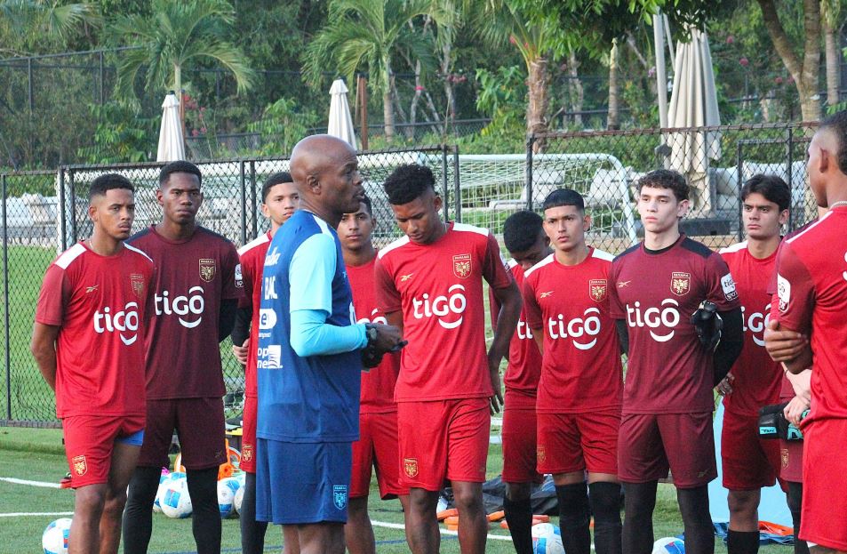 Panam Sub-20 arranca entrenamientos pensando en sus amistosos ante la Sub-20 de Colombia