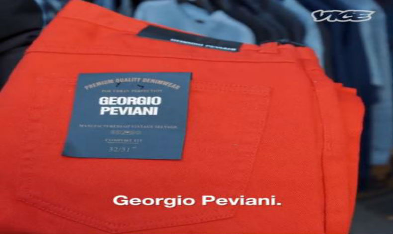 Georgio Peviani, la moda viral del momento