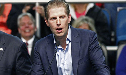 Hijo de Donald Trump viola una ley de Nueva York