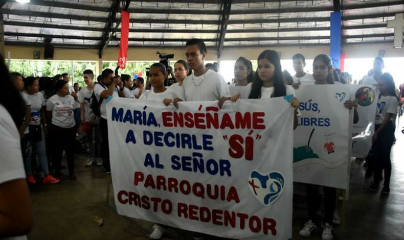 Da de la oracin por la JMJ 2019 en San Miguelito