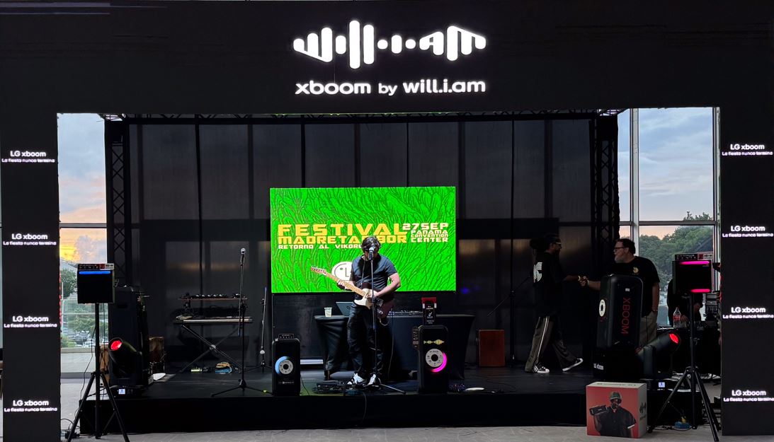 LG presenta en Panam la nueva lnea de audio LG xboom by will.i.am
