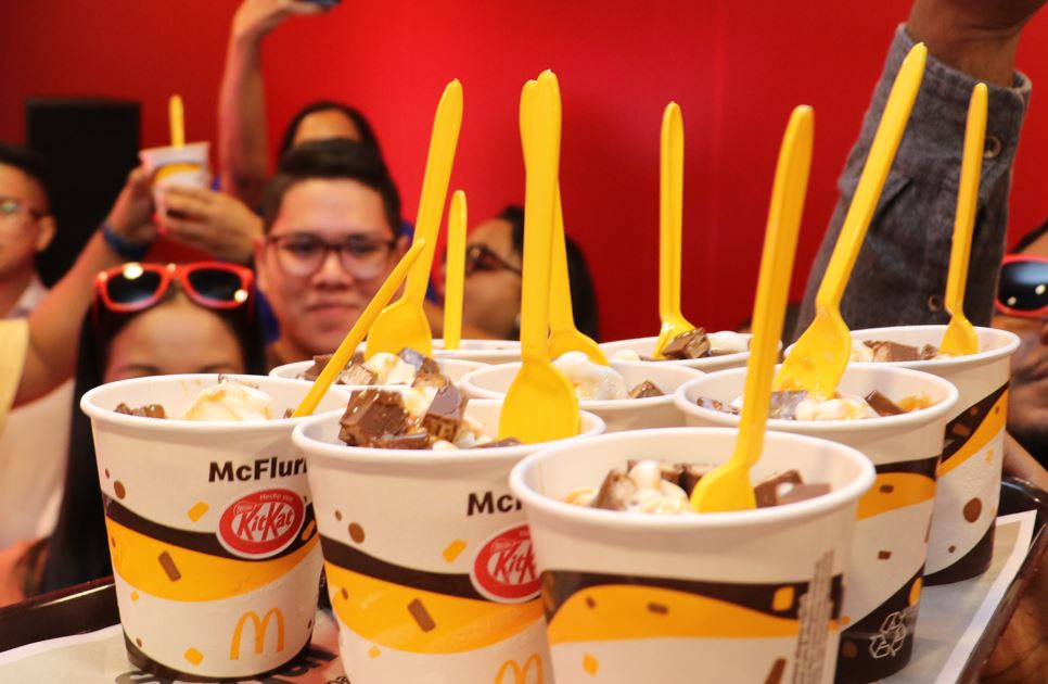 Nestl y McDonald's presentan el nuevo McFlurry con KitKat