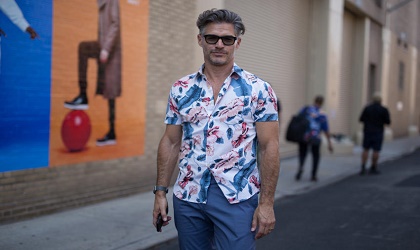 Dile s a las camisas con patrones florales