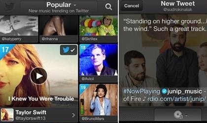 Ya lleg  Twitter #Music slo para Apple