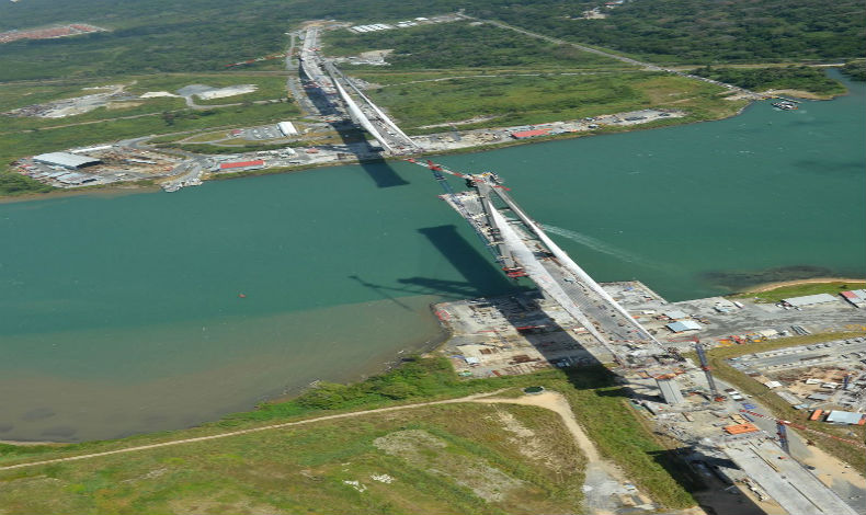80% de avance en el tercer puente sobre el Canal.