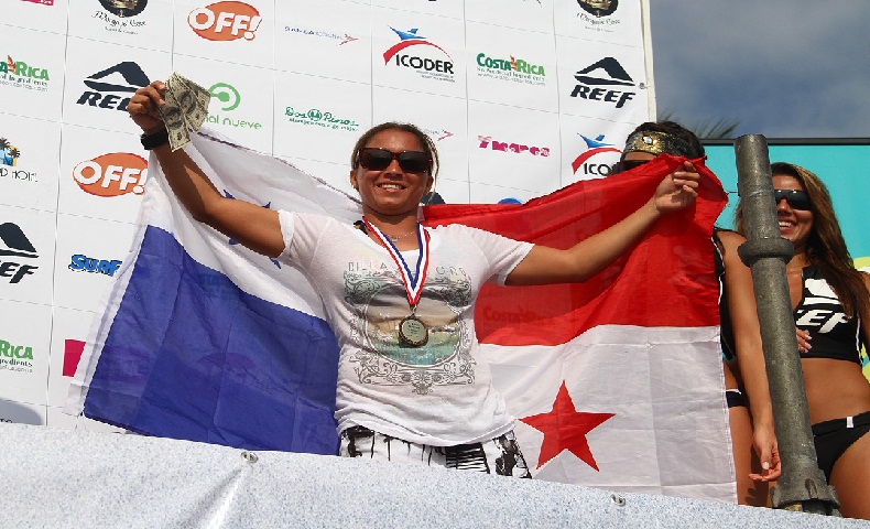 Samantha Alonso se impuso en la Cuarta Vlida del Circuito Nacional de Surf