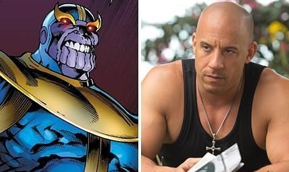 Sitan a Vin Diesel como Thanos en la Fase 2 de Marvel