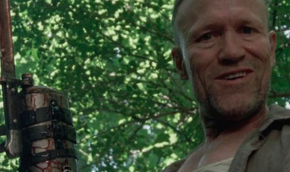 Miembro del equipo de The Walking Dead a punto de ser apualado