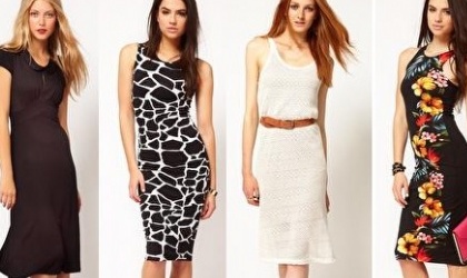 Vestidos Midi el look elegante de la moda