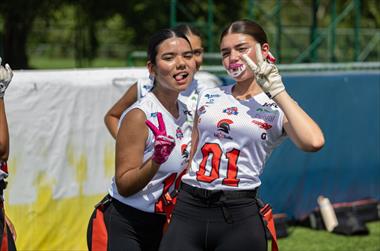 Kolts, Raiders y Owls salen airosos en la segunda semana de la KFL Flag Varsity Femenina