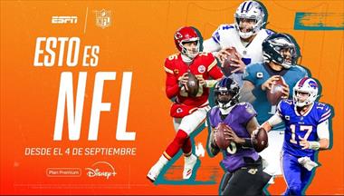 Los mejores touchdowns de la temporada llegan a ESPN en Disney+