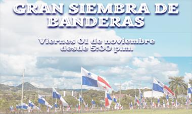 /vidasocial/arraijan-se-viste-de-orgullo-patrio-con-siembra-de-banderas/105104.html