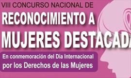 Realizan Concurso Nacional de Mujeres Destacadas