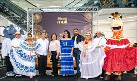 Luce regia vestida con una pollera