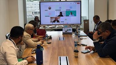 El Consorcio Damos Vida DaVita Sintec en conjunto con B. Braun presentan a la Caja de Seguro Social el nuevo software Nexadia
