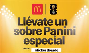 McDonald�s lanza men� tem�tico por el Mundial 2026 y suma sobres Panini en Panam�